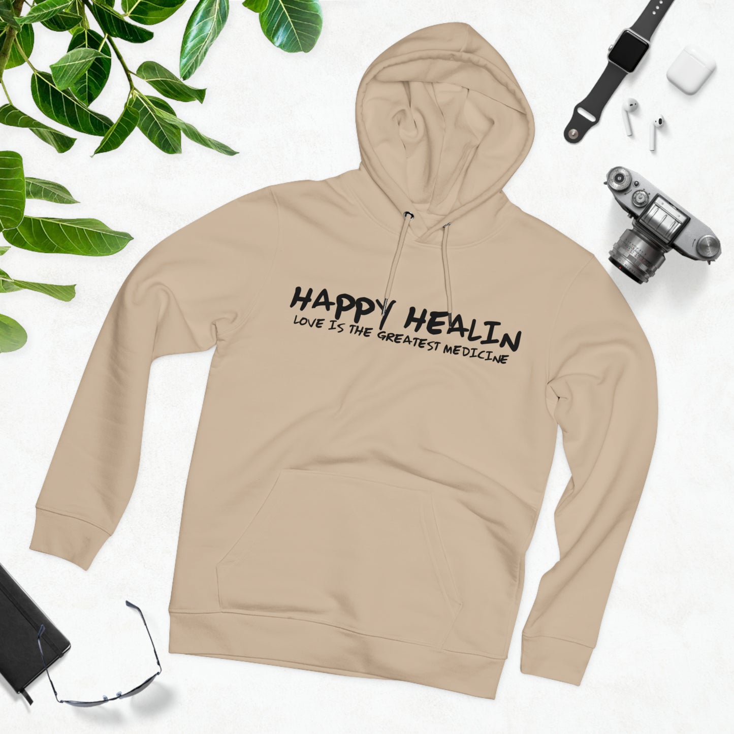 Love is Medicine Organic Unisex Hoodie