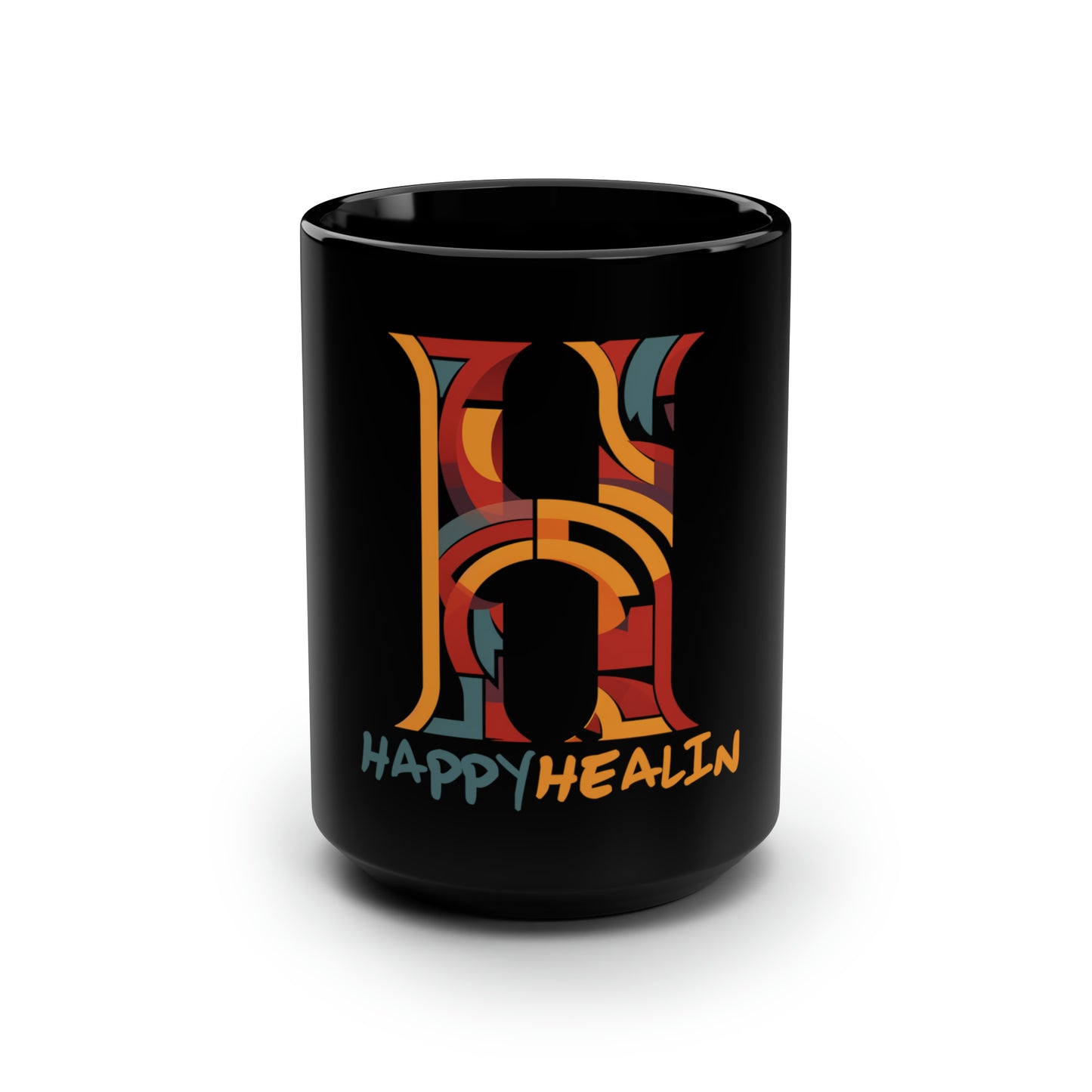 Ubuntu Humanity Black Mug, 15oz