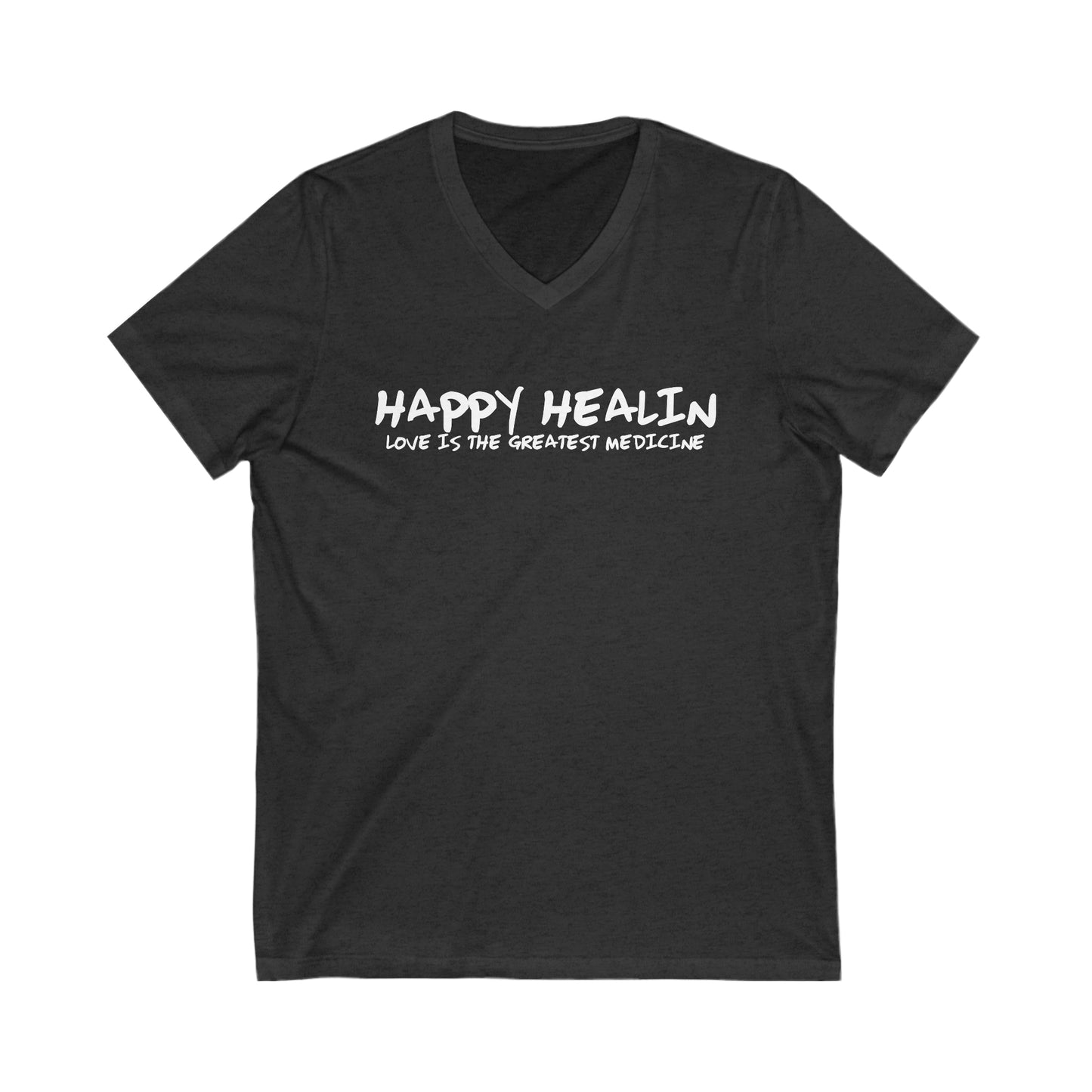 Love Is Medicine Unisex V-Neck Tee