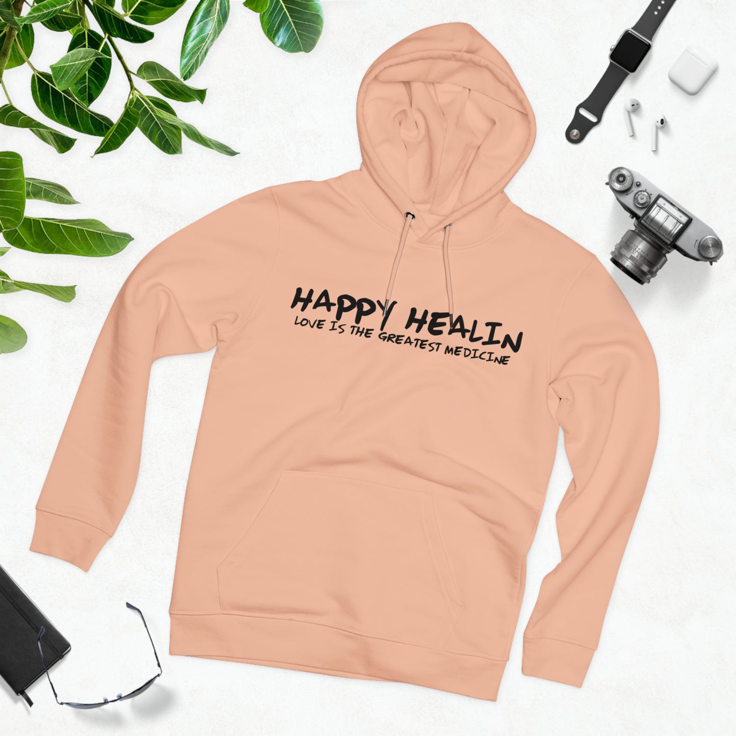 Love is Medicine Organic Unisex Hoodie