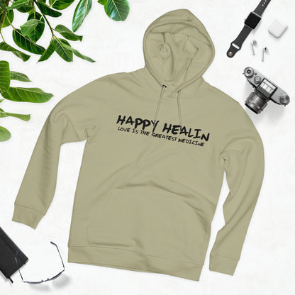 Love is Medicine Organic Unisex Hoodie