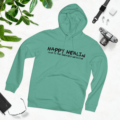 Love is Medicine Organic Unisex Hoodie